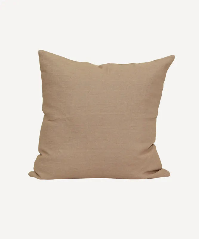 Biscuit Cushion Cover Velvet & Linen