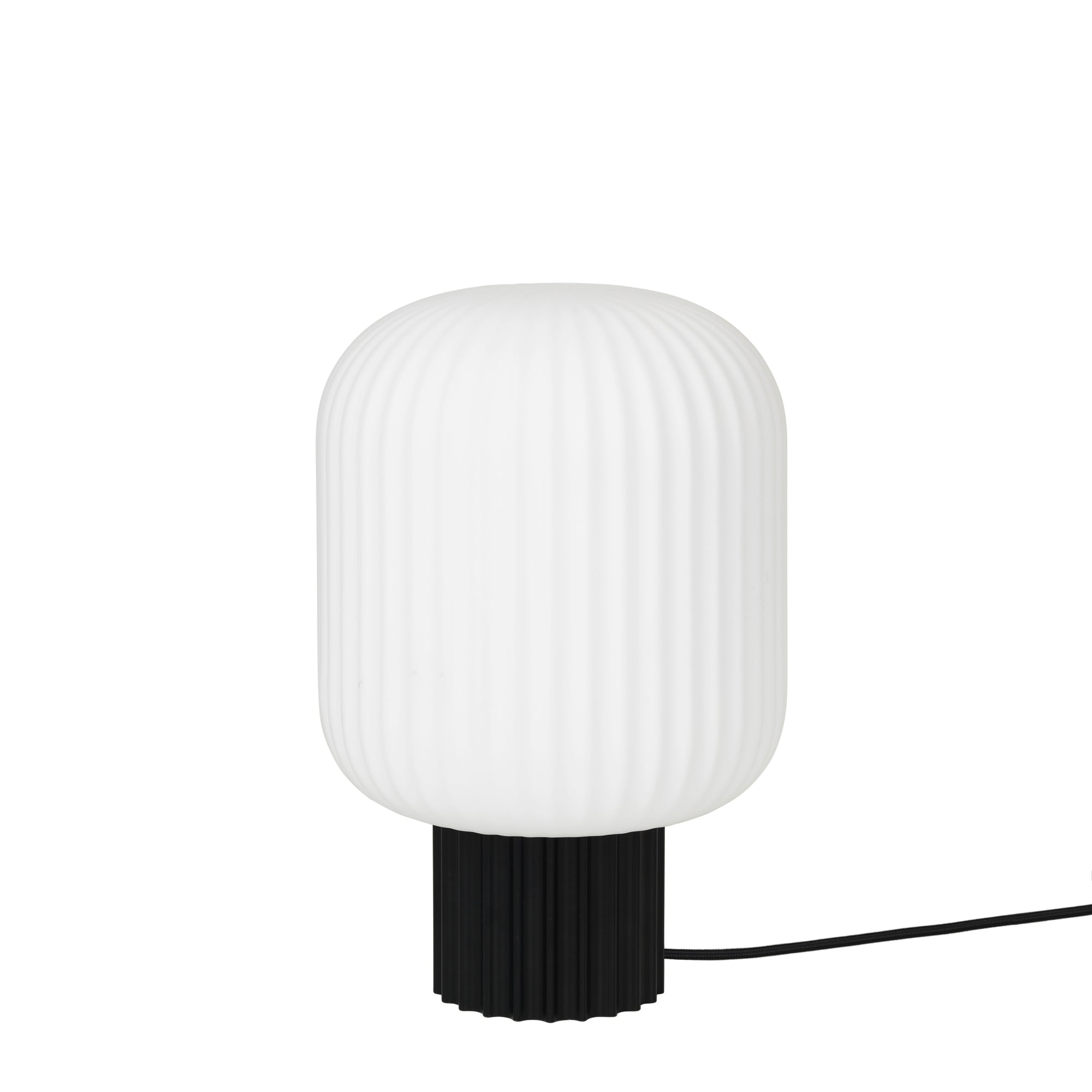 Broste Copenhagen Lighting Lolly Table Lamp Short Black/White