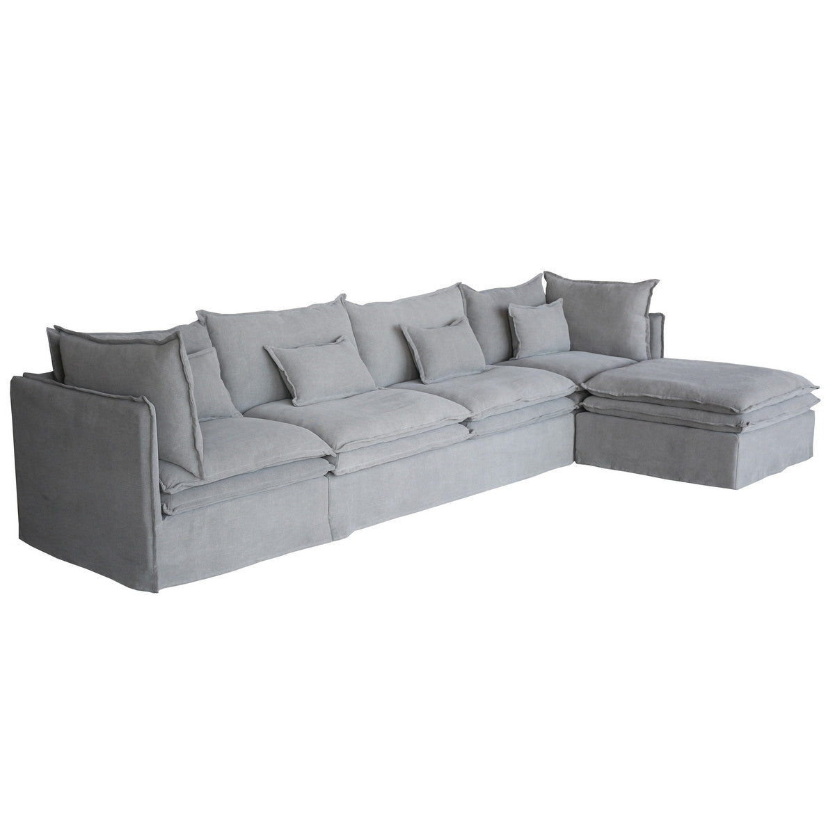 Malta Double Cushion Sectional Middle 2 Seater